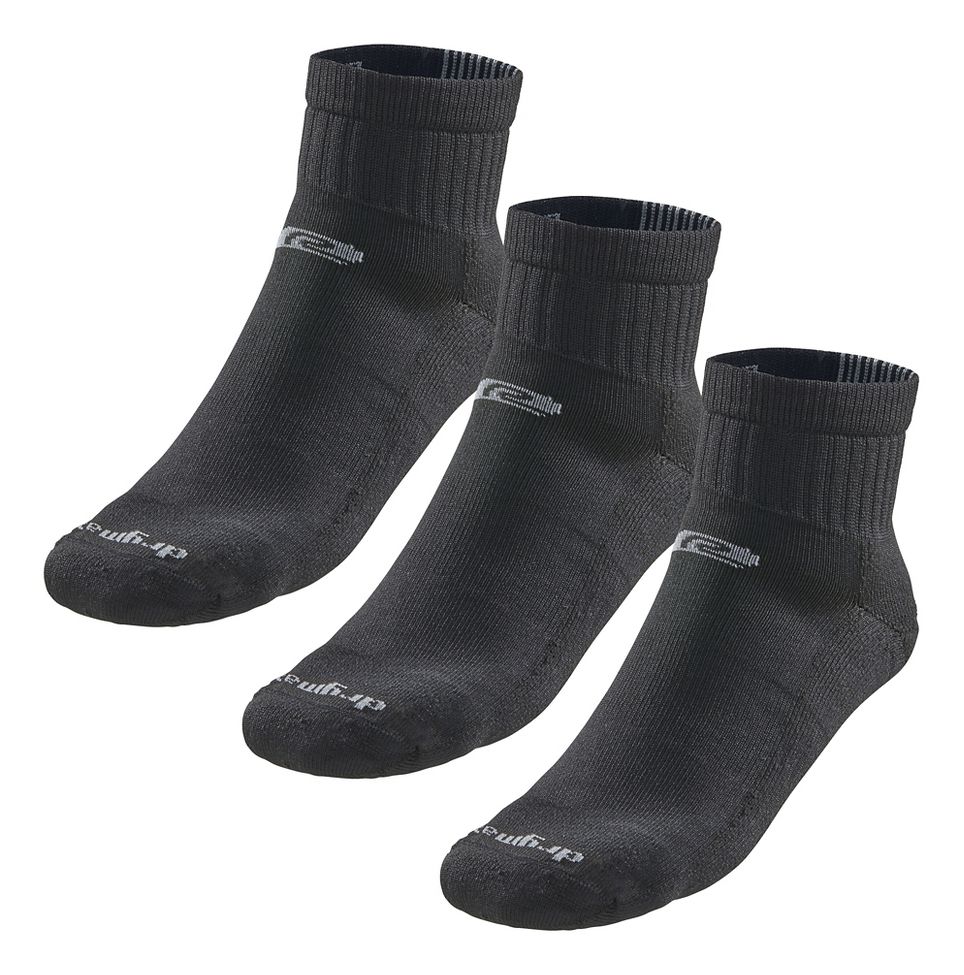 Road Runner Sports Drymax Dry-As-A-Bone Medium Quarter 3 pk Socks