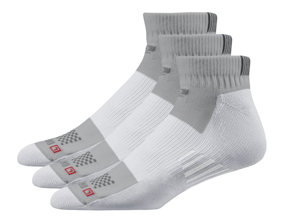 Road Runner Sports Drymax Dry-As-A-Bone Medium Quarter 3 pk Socks