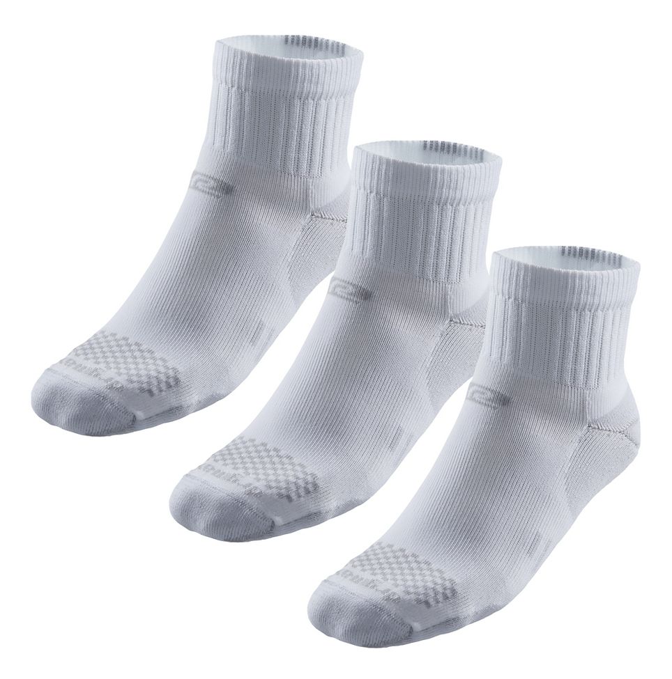 Road Runner Sports Drymax Dry-As-A-Bone Medium Quarter 3 pk Socks