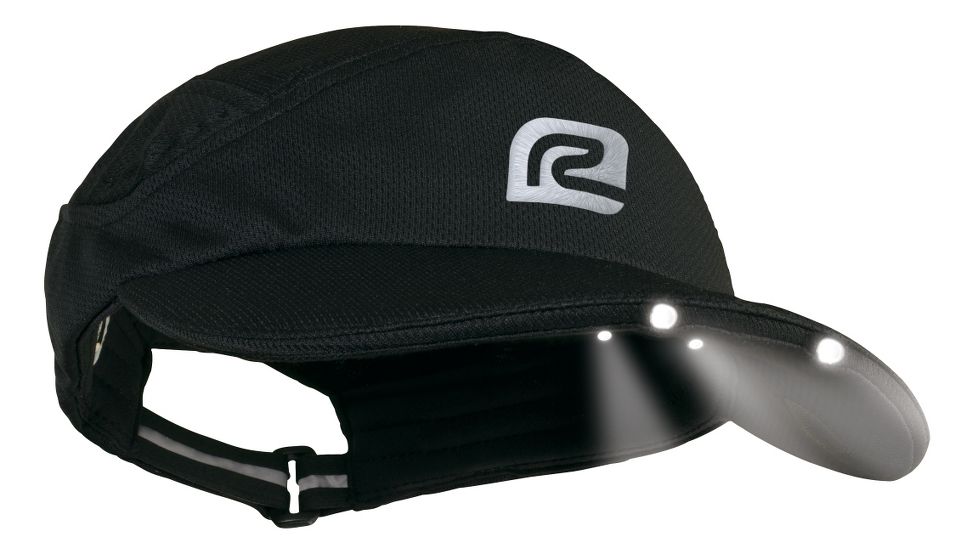 Mens Road Runner Sports 4 LED Powercap Headwear