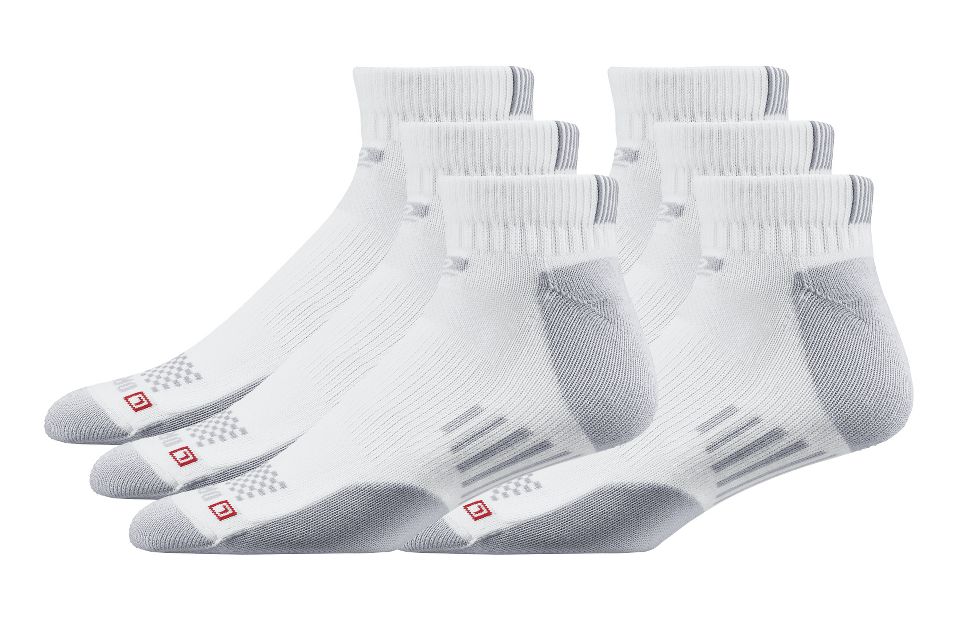 Road Runner Sports Drymax Dry-As-A-Bone Medium Quarter 6 pk Socks