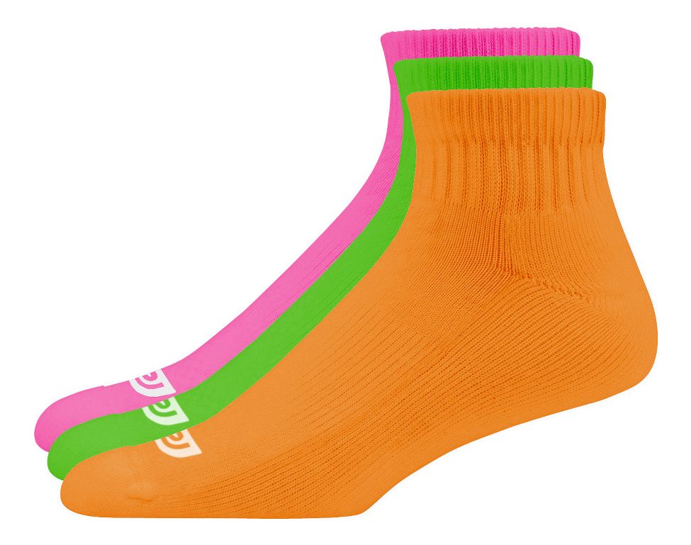 Kids Road Runner Sports Dryroad QuickWick Low Socks 3 pk Socks