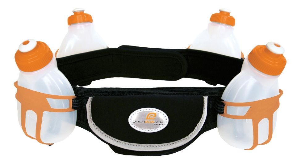 Road Runner Sports Thirst Buster 4-Bottle Belt Hydration