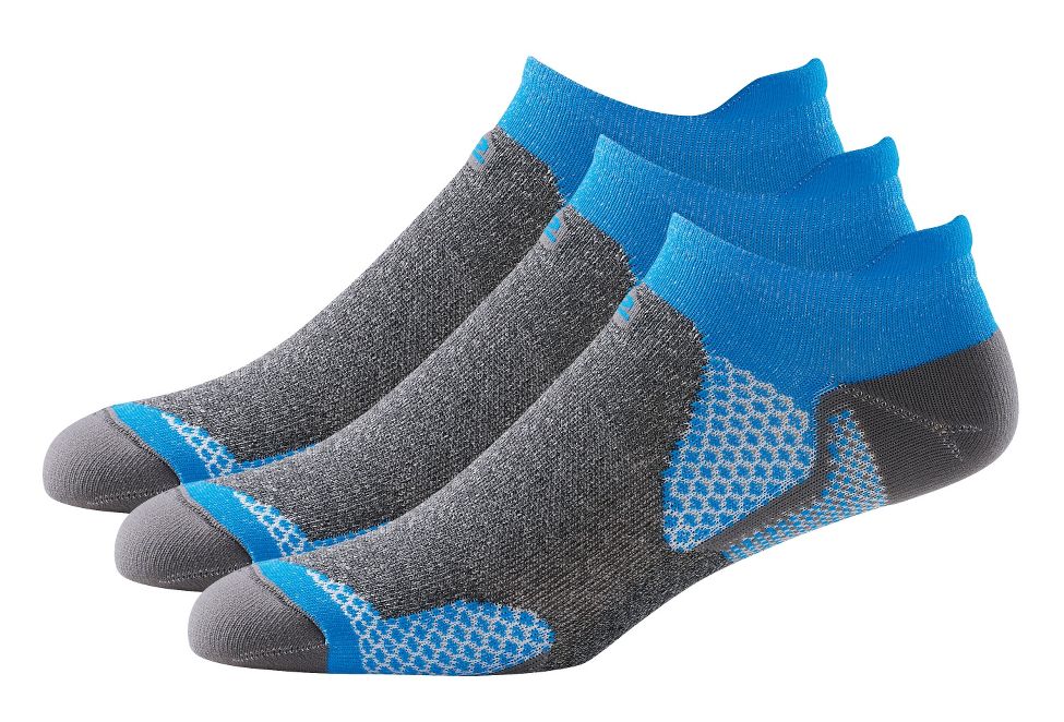 R-Gear Dryroad Simple & Speedy No Show Tab 3 pk Socks