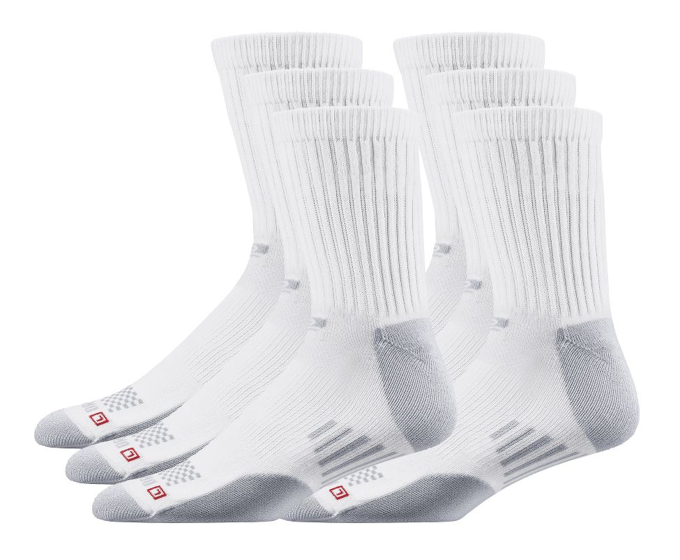 R GEAR Drymax Dry-As-A-Bone Medium Crew 6 pk Socks