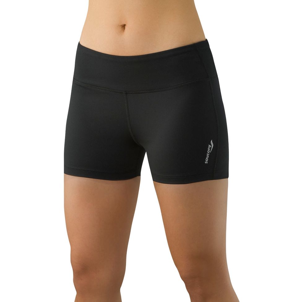 Saucony Womens Cha Cha 3" Tight Fitted Shorts