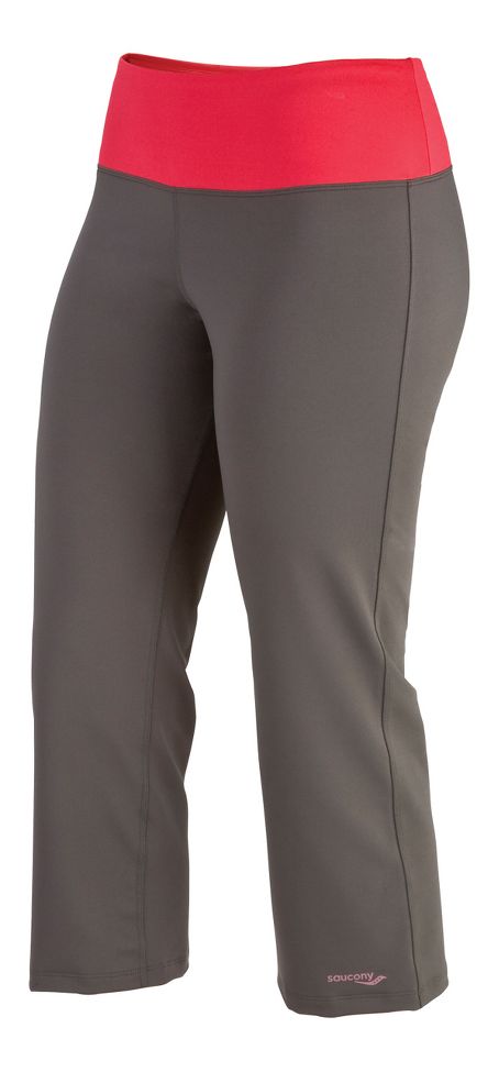 Womens Saucony Cha Cha Flex Capri Tights