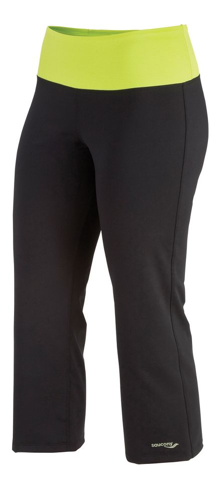 Womens Saucony Cha Cha Flex Capri Tights