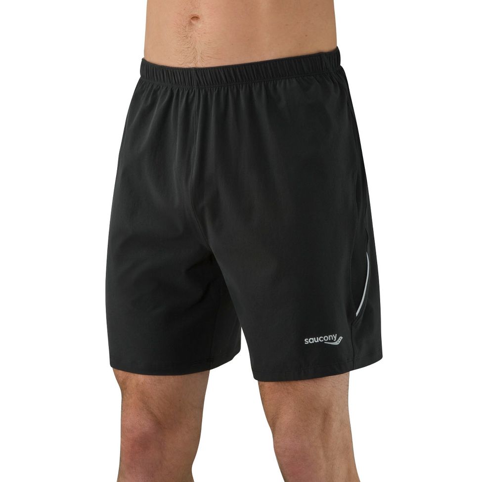 Mens SauconyRun Lux II Lined Shorts