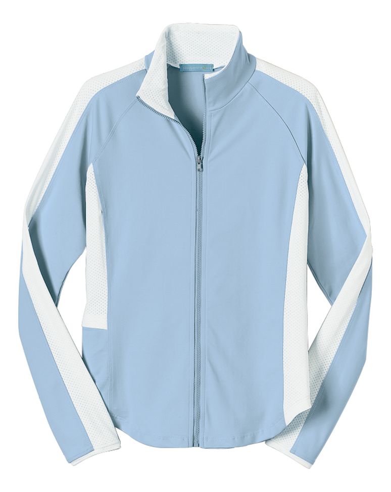 Womens Scout Performance Mesh Trimmed Warm-Up Unhooded Jacket