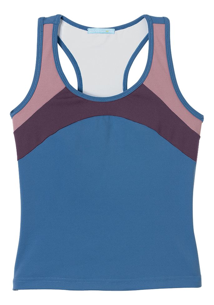 Womens Scout Performance Color Blocked Sport Top