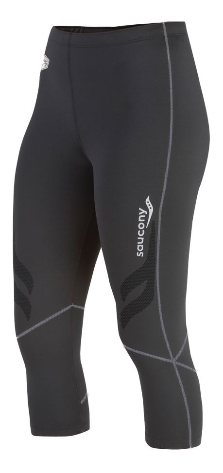 Womens Saucony Amp Pro Capri Tights