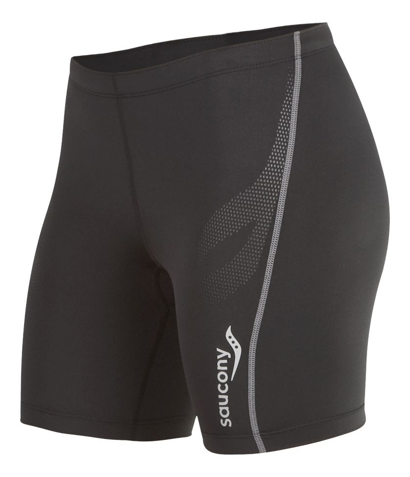 Womens Saucony Amp Pro Fitted Shorts