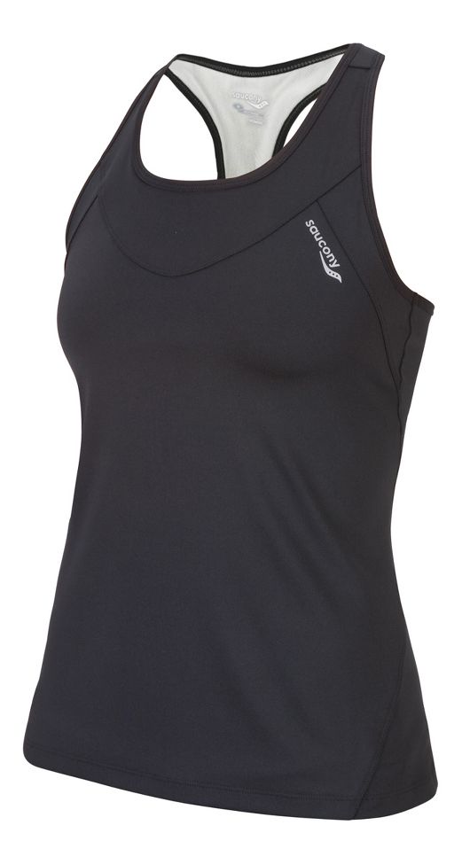 Womens Saucony Ignite LT Shimmel Tanks Technical Tops