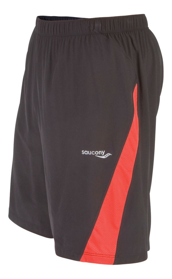 Mens Saucony Interval 2-1 Lined Shorts