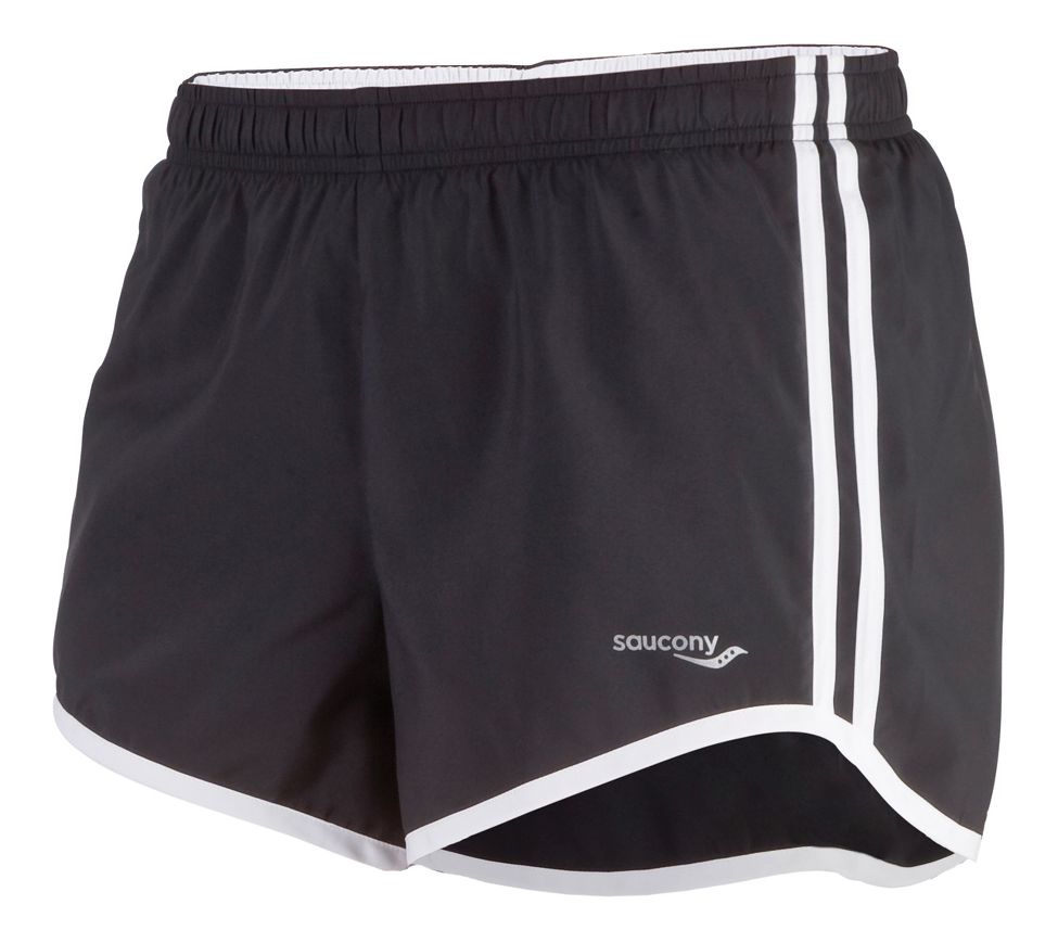 Womens Saucony P.E. Lined Shorts