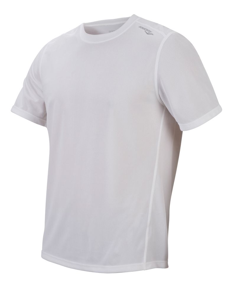 Mens Saucony Hydramax Short Sleeve Technical Tops