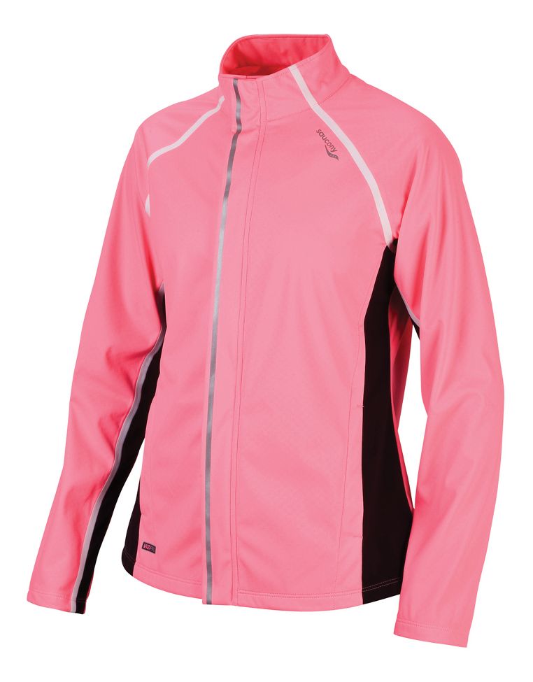 Womens Saucony Shadowlite Softshell Running Jackets