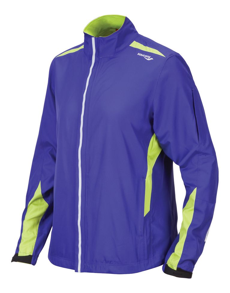 Womens Saucony Sonic HDX Running Jackets