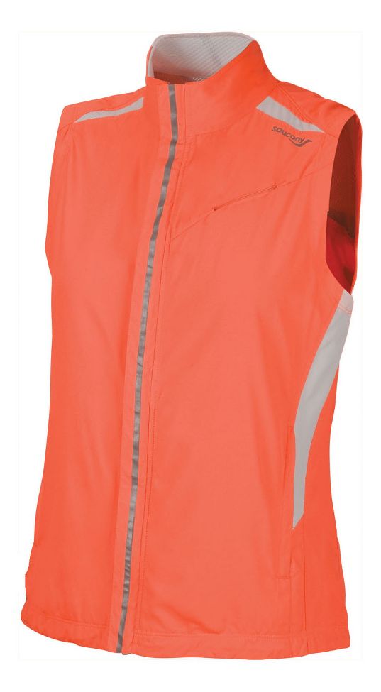 Mens Saucony Sonic HDX Vizipro Running Vests