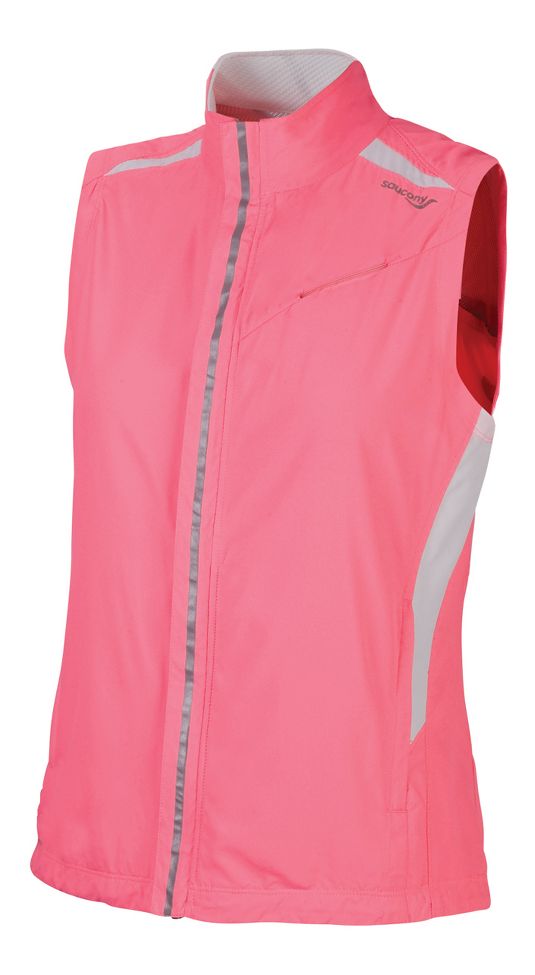 Mens Saucony Sonic HDX Vizipro Running Vests