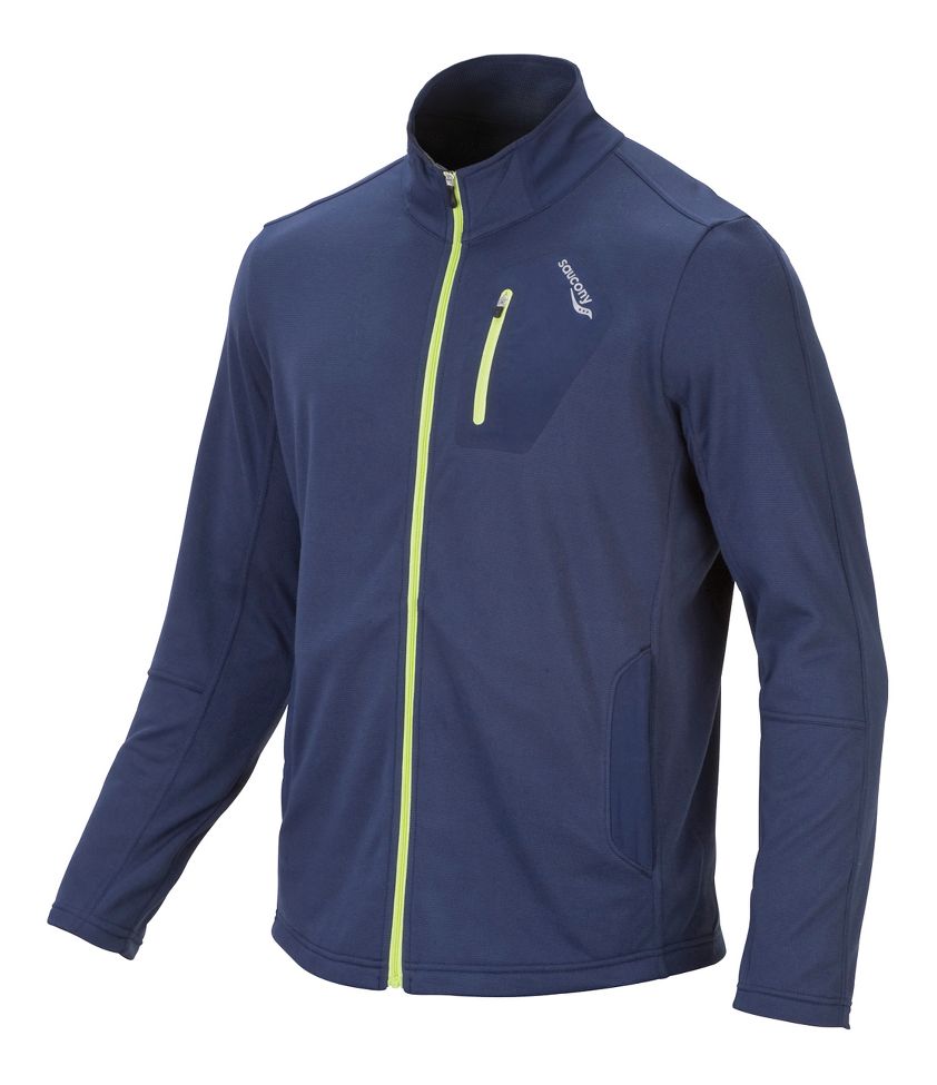 Womens Saucony T-Grid RX Fleece Running Jackets