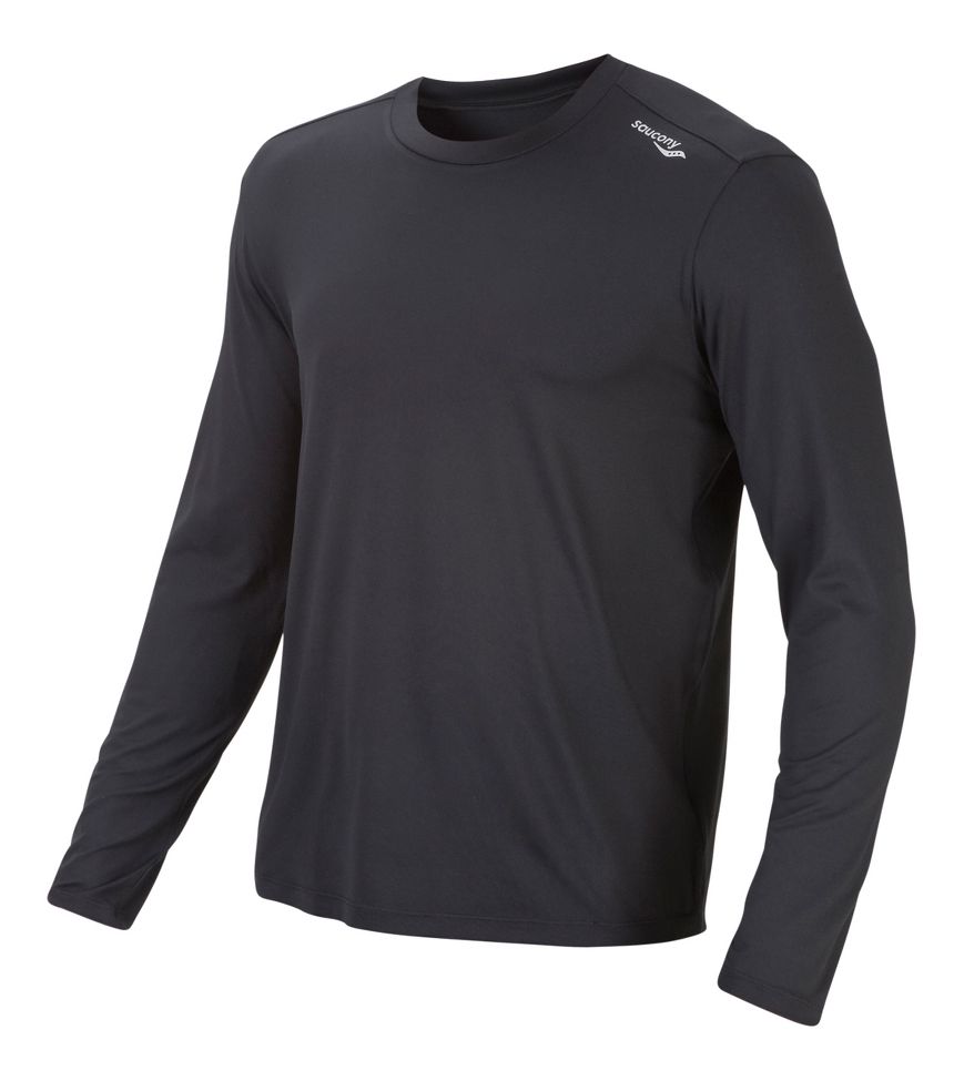 Mens Saucony Primo Long Sleeve  Technical Tops