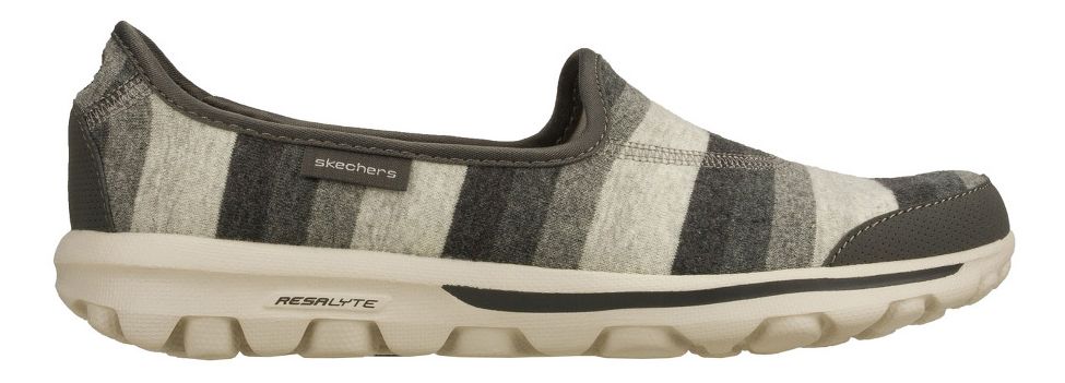 Womens Skechers GO Walk - Stripy Walking Shoe