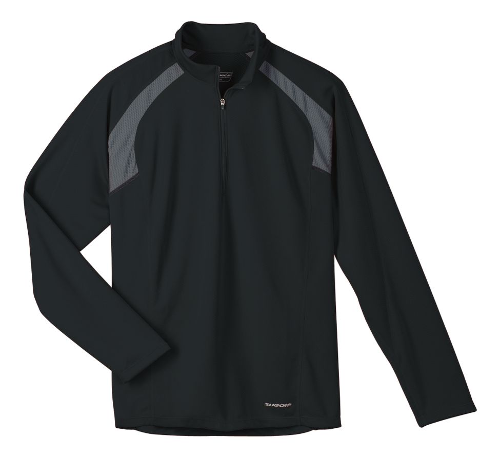 Mens Sugoi Convector Long Sleeve Half Zip Top