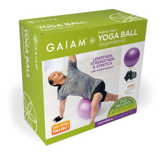 SPRI Yoga Ball Beginners Kit Fitness Equipment