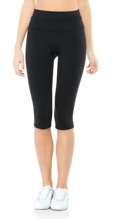 Womens Spanx Power Knee Pant Capri Tights