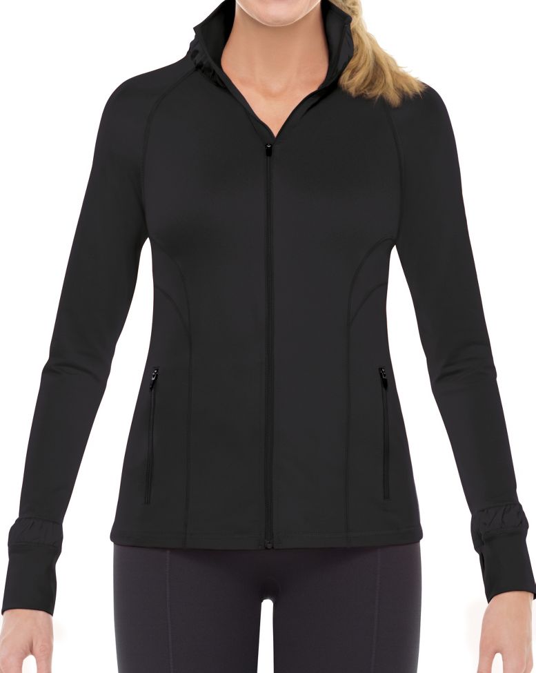 Womens Spanx Contour Warm-Up Unhooded Jackets