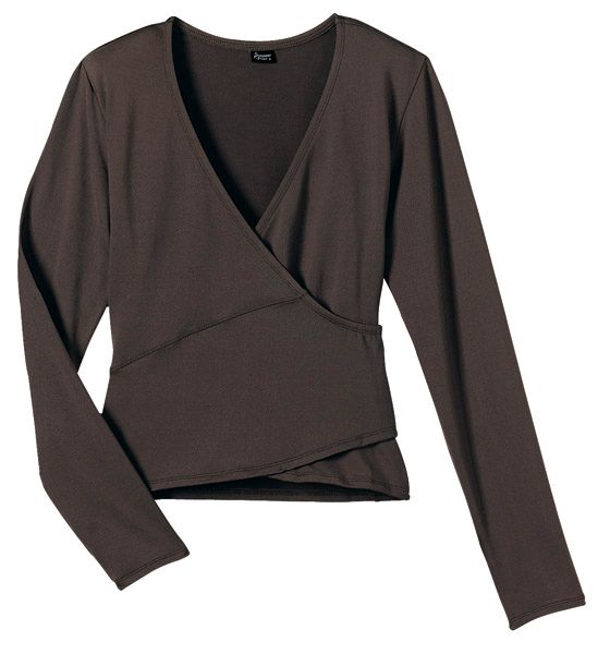 Womens Stonewear Designs Bella Wrap Long Sleeve Top