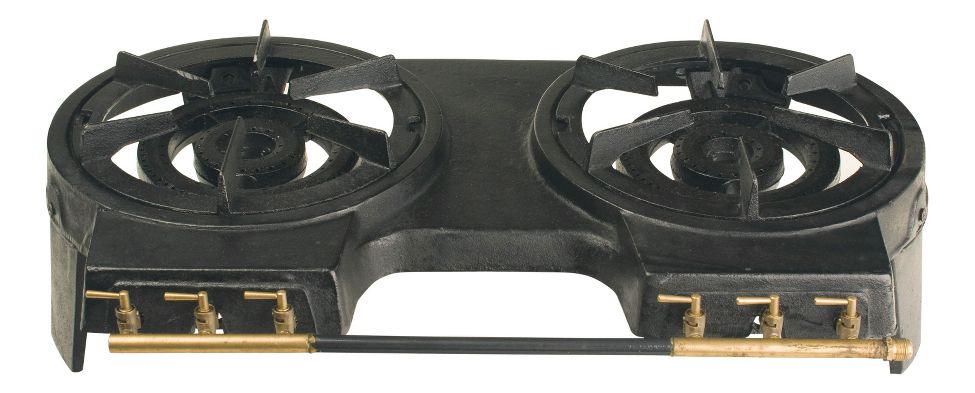 Stansport Heavy Duty 2 Burner Cast Iron Stove Fitness Equipment