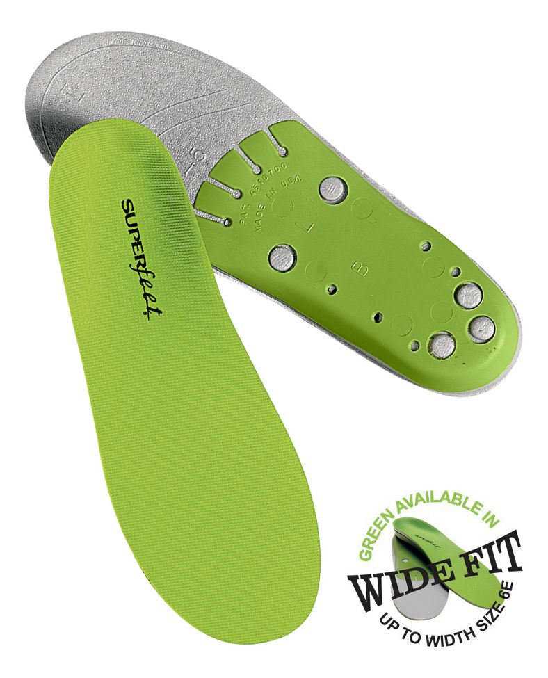 Superfeet Green Wide Insoles