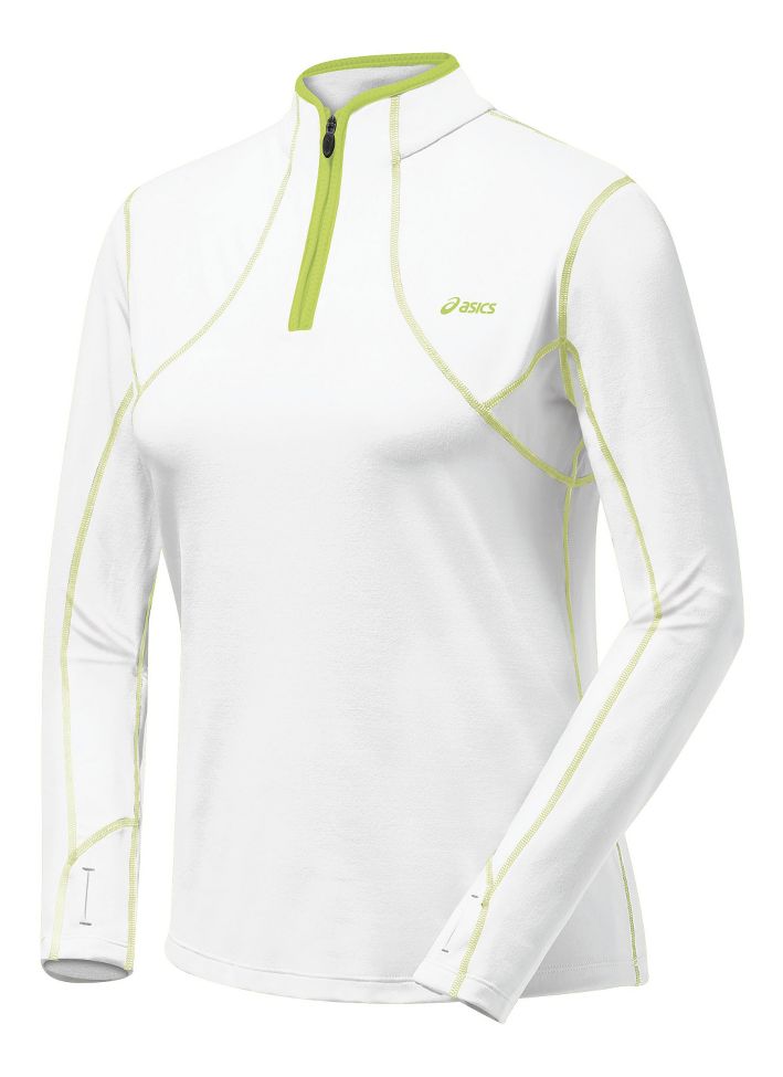 Womens ASICS Thermopolis LT Half Zip Long Sleeve 1/2 Zip Technical Tops