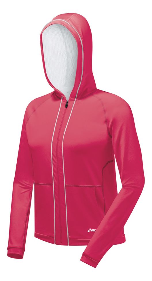 Womens ASICS Abby Warm-Up Hooded Jackets