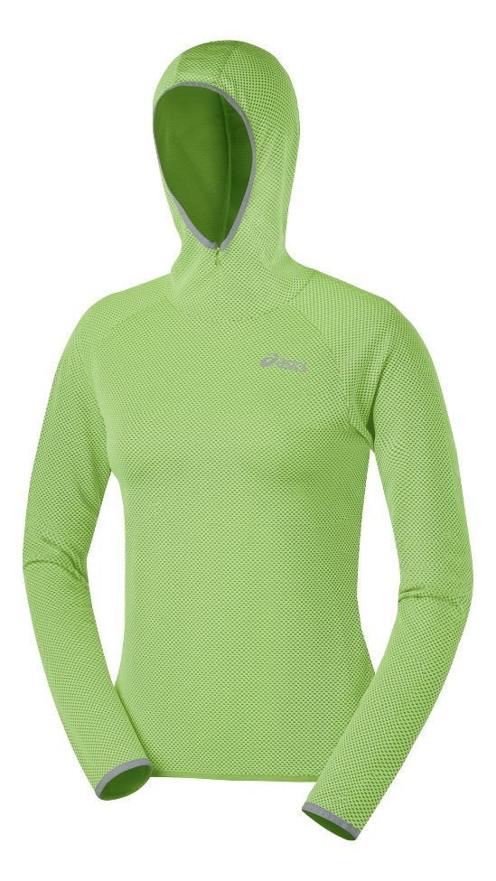 Womens ASICS Jaide Hoody Long Sleeve 1/2 Zip Technical Tops