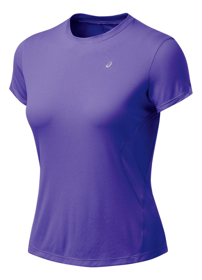 Womens ASICS Favorite Short Sleeve Technical Tops
