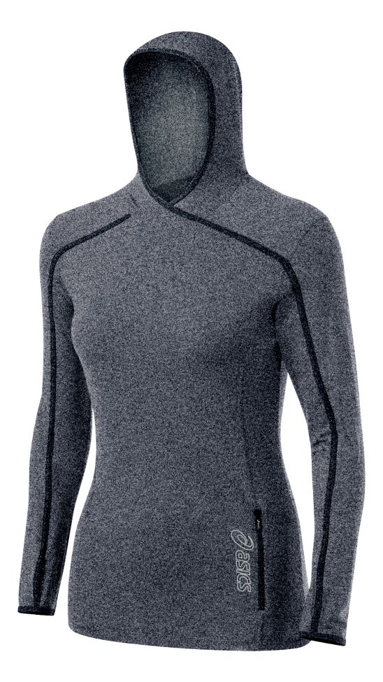 Womens ASICS Jaide Hoody Long Sleeve No Zip Technical Tops