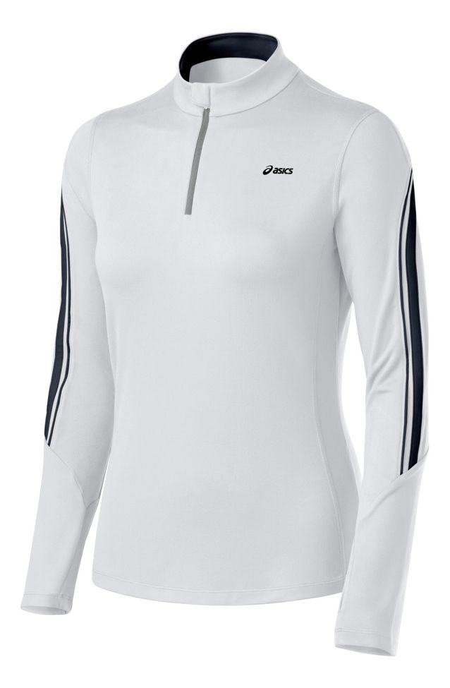 Womens ASICS Thermopolis LT Long Sleeve 1/2 Zip Technical Tops
