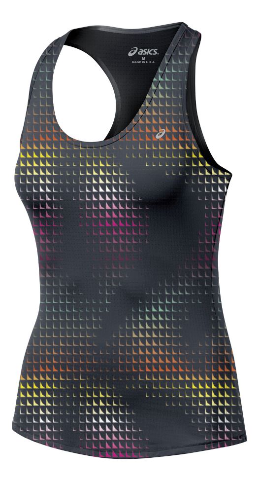 Womens ASICS Emma Racerback Tanks Technical Tops
