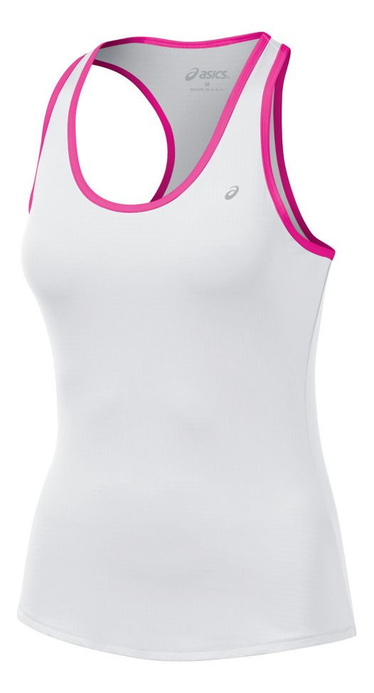 Womens ASICS Emma Racerback Tanks Technical Tops