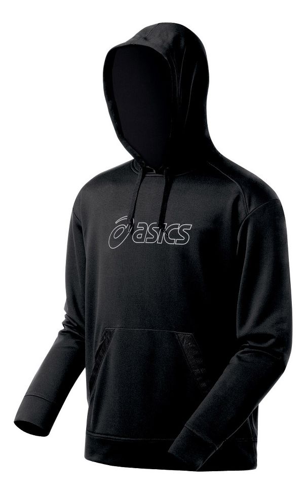Mens ASICS Everyday Training Hoody Long Sleeve Non-Technical Tops