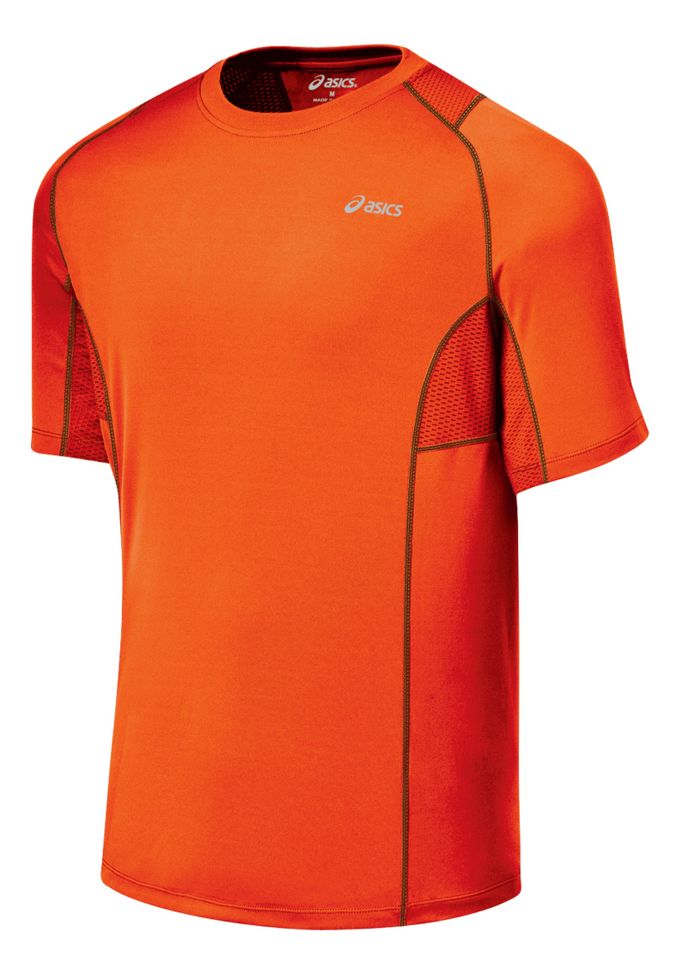 Mens ASICS Favorite Short Sleeve Technical Tops
