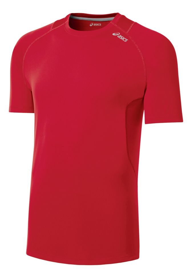 Mens ASICS Favorite Short Sleeve Technical Tops