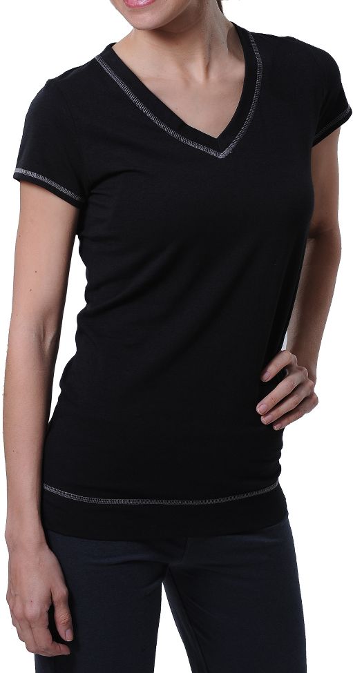Womens Tasc Performance Streets V Short Sleeve Technical Tops