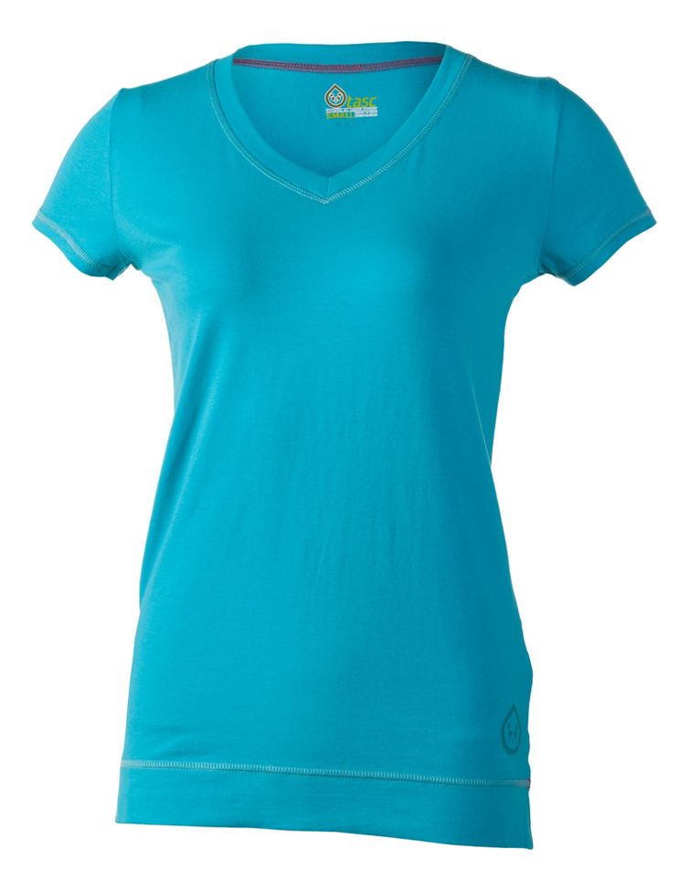 Womens Tasc Performance Streets V Short Sleeve Technical Tops