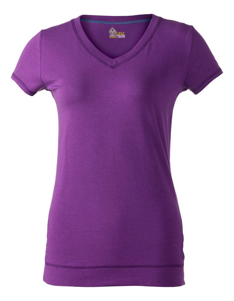 Womens Tasc Performance Streets V Short Sleeve Technical Tops