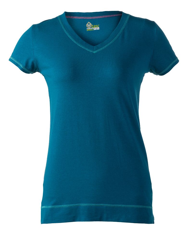 Womens Tasc Performance Streets V Short Sleeve Technical Tops